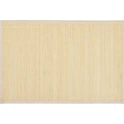 6 Placemats bamboe 30 x 45 cm natuurlijk>vidaXL Discount