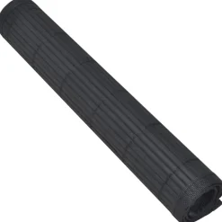 Linnengoed*vidaXL 6 Placemats bamboe 30 x 45 cm Zwart