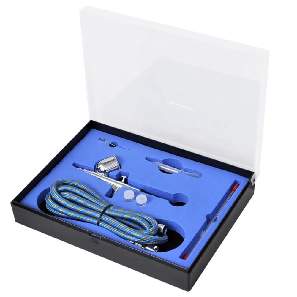 Airbrush set 0,2 / 0,3 / 0,5 mm mondstukken>vidaXL Discount