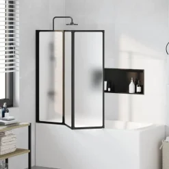 Badscherm 3 panelen vouwbaar 117 x 120 cm><noscript><img width=