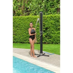 Zwembaden & Spa'S*vidaXL Bestway Buitendouche Solar Flow 20 L zwart