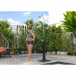 Zwembaden & Spa'S*vidaXL Bestway Buitendouche Solar Flow 8 L zwart