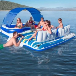 Bestway Drijfeiland tropical breeze 389x274 cm 43105>vidaXL Online