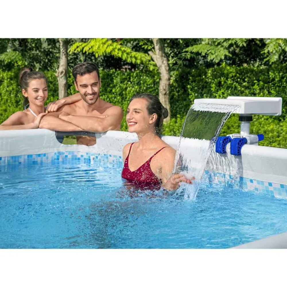 Bestway Flowclear Waterval LED rustgevend>vidaXL New