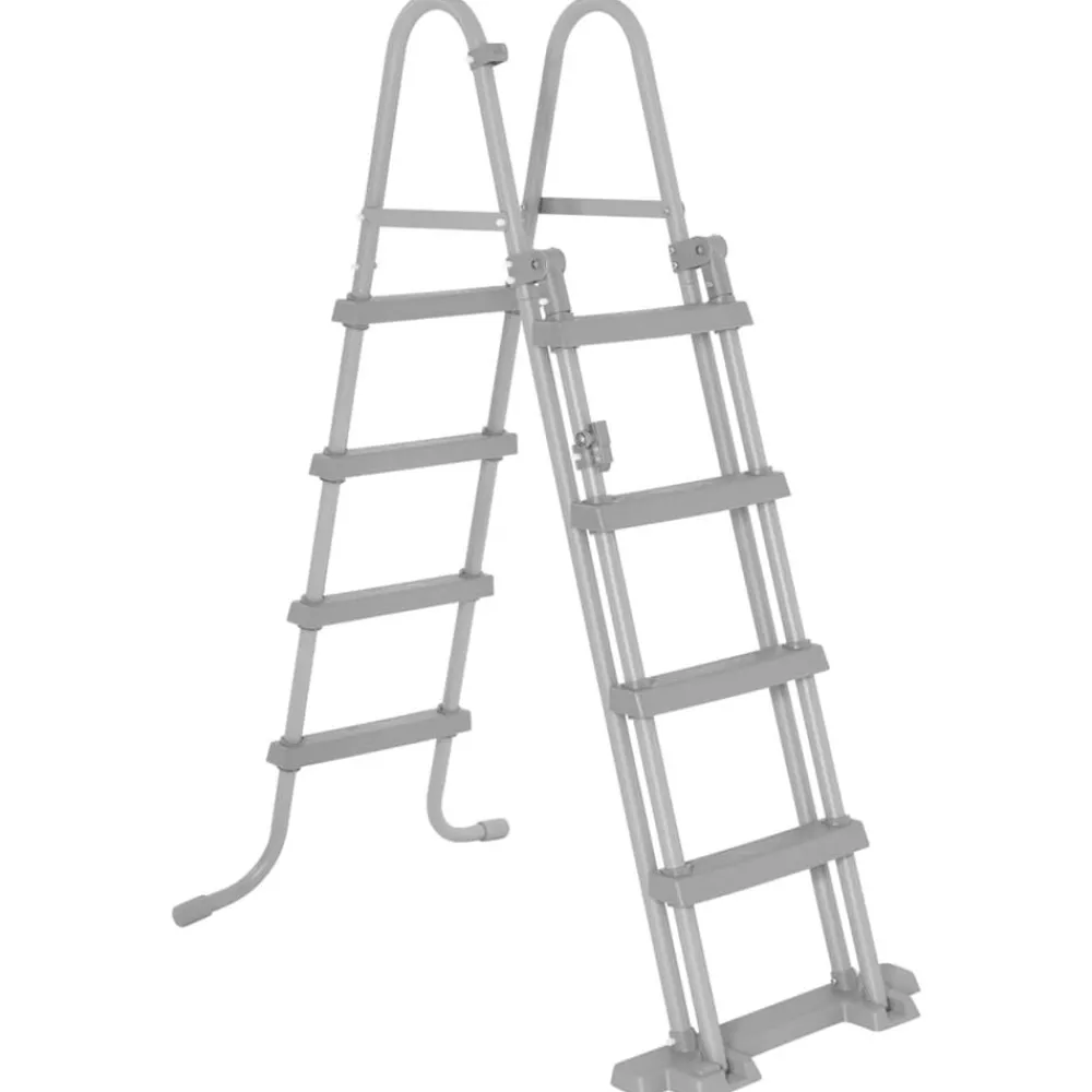 Bestway Flowclear Zwembadladder met 4 treden 122 cm>vidaXL Discount