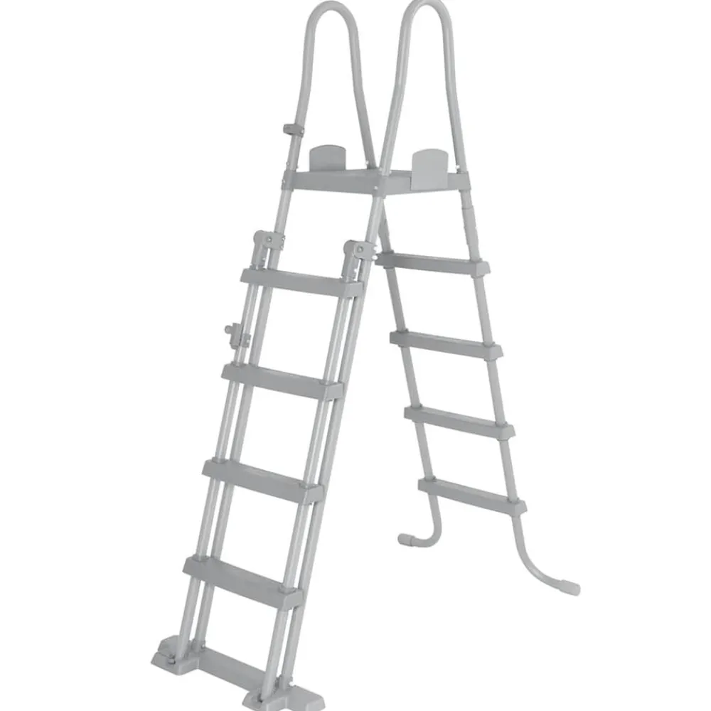 Bestway Flowclear Zwembadladder met 4 treden 132 cm>vidaXL