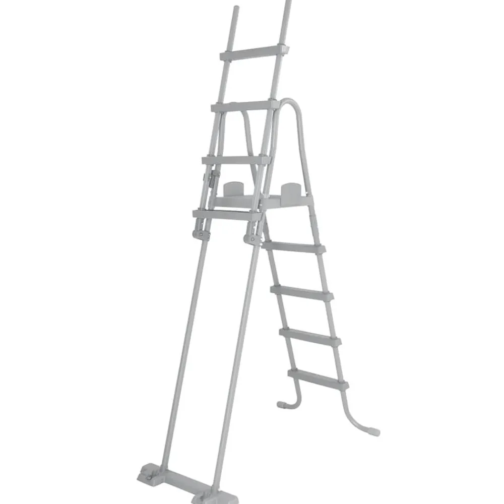 Bestway Flowclear Zwembadladder met 4 treden 132 cm>vidaXL