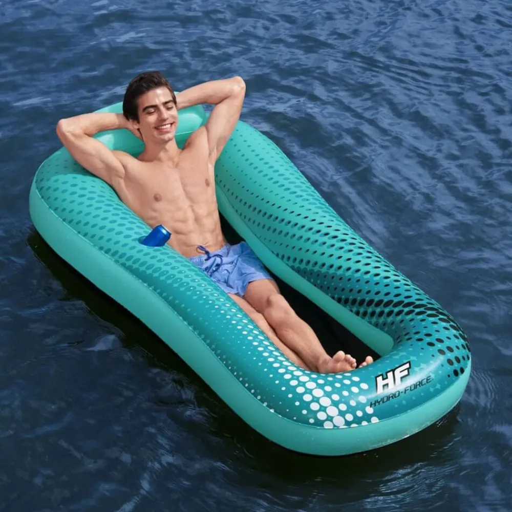 Zwembaden & Spa'S*vidaXL Bestway Hydro Force Drijfbed Sol Venture 188x109 cm gaas blauw