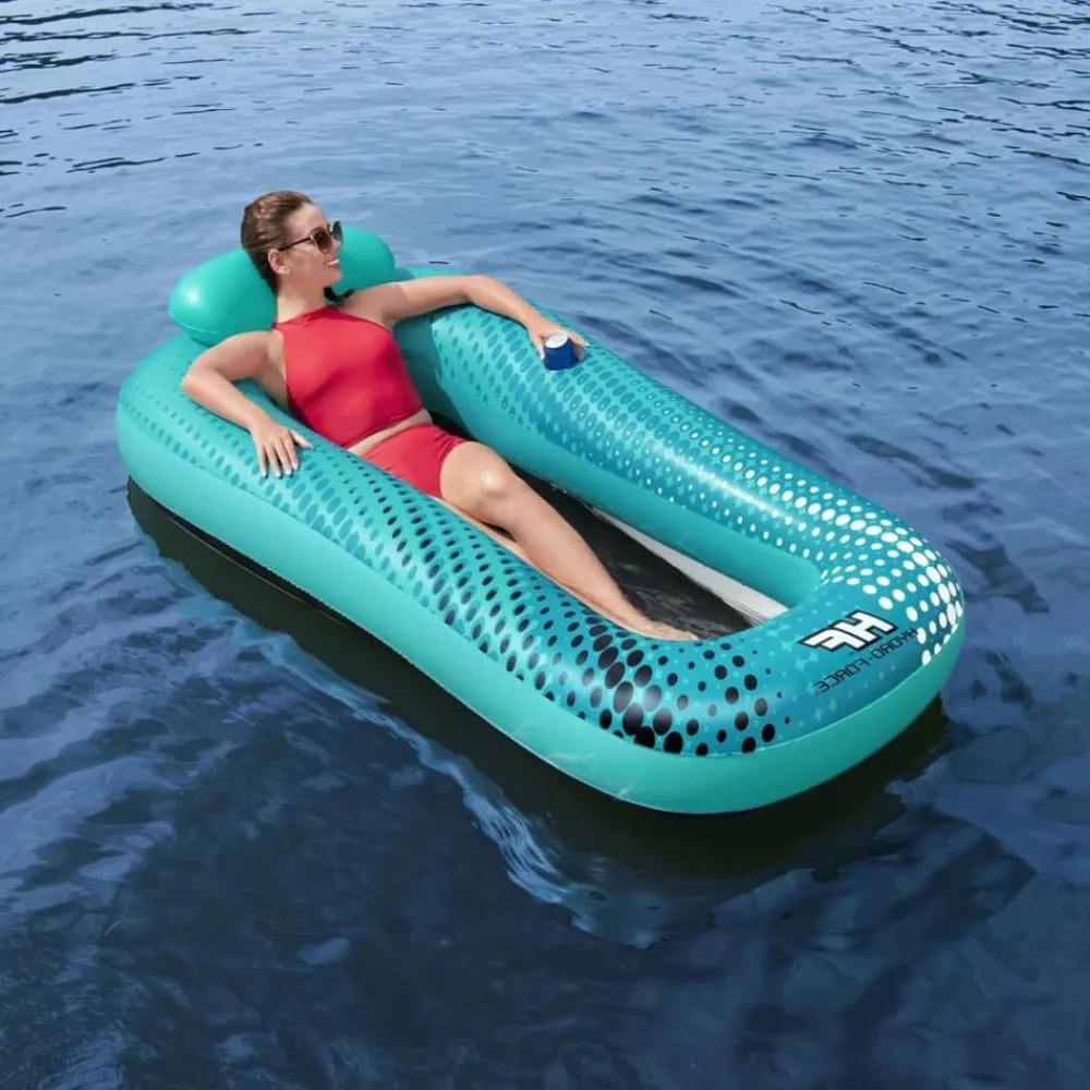 Zwembaden & Spa'S*vidaXL Bestway Hydro Force Drijfbed Sol Venture 188x109 cm gaas blauw
