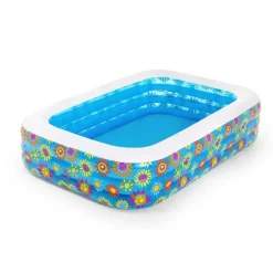 Zwembaden & Spa'S*vidaXL Bestway Kinderzwembad opblaasbaar 229x152x56 cm blauw