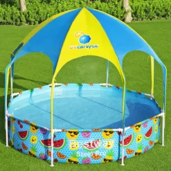 Zwembaden & Spa'S*vidaXL Bestway Kinderzwembad Steel Pro UV Careful bovengronds 244x51 cm