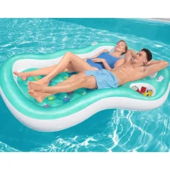Bestway Luchtbed Double Designer 224x174 cm>vidaXL Hot