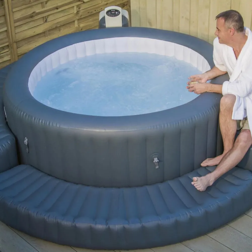 Zwembaden & Spa'S*vidaXL Bestway Omranding voor ronde spa's Lay-Z-Spa opblaasbaar