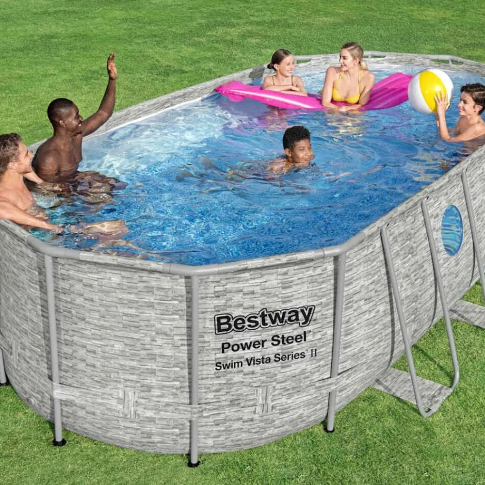 Bestway Power Steel Zwembadset Swim Vista Series 549x274x122 cm>vidaXL Best