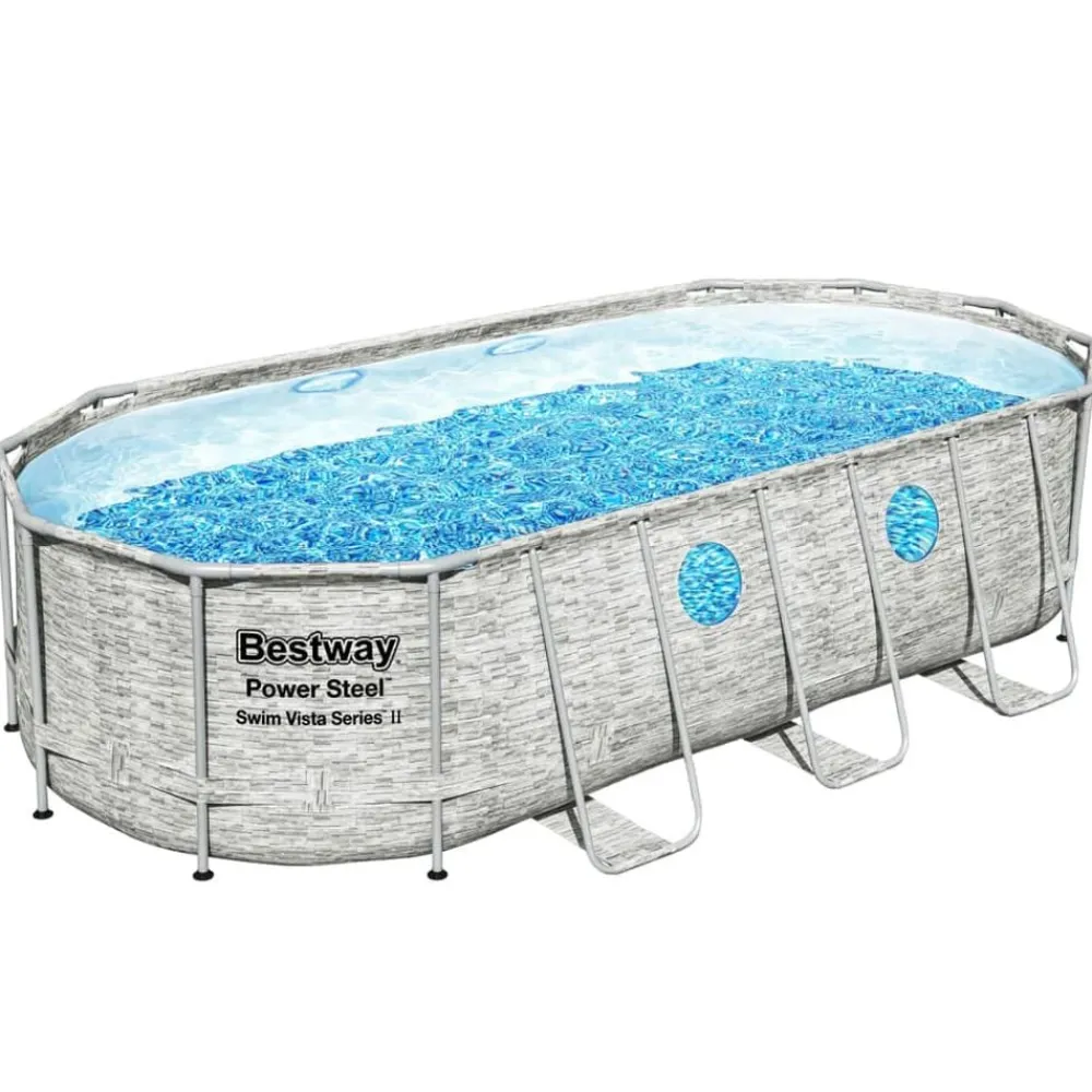Bestway Power Steel Zwembadset Swim Vista Series 549x274x122 cm>vidaXL Best