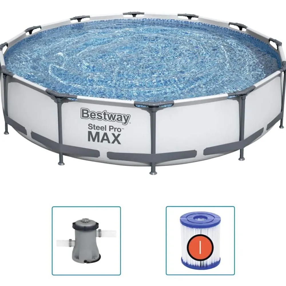 Bestway Steel Pro MAX Zwembadset 366x76 cm>vidaXL Clearance