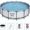 Zwembaden & Spa'S*vidaXL Bestway Steel Pro MAX Zwembadset rond 457x122 cm