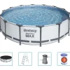 Zwembaden & Spa'S*vidaXL Bestway Steel Pro MAX Zwembadset 427x107 cm
