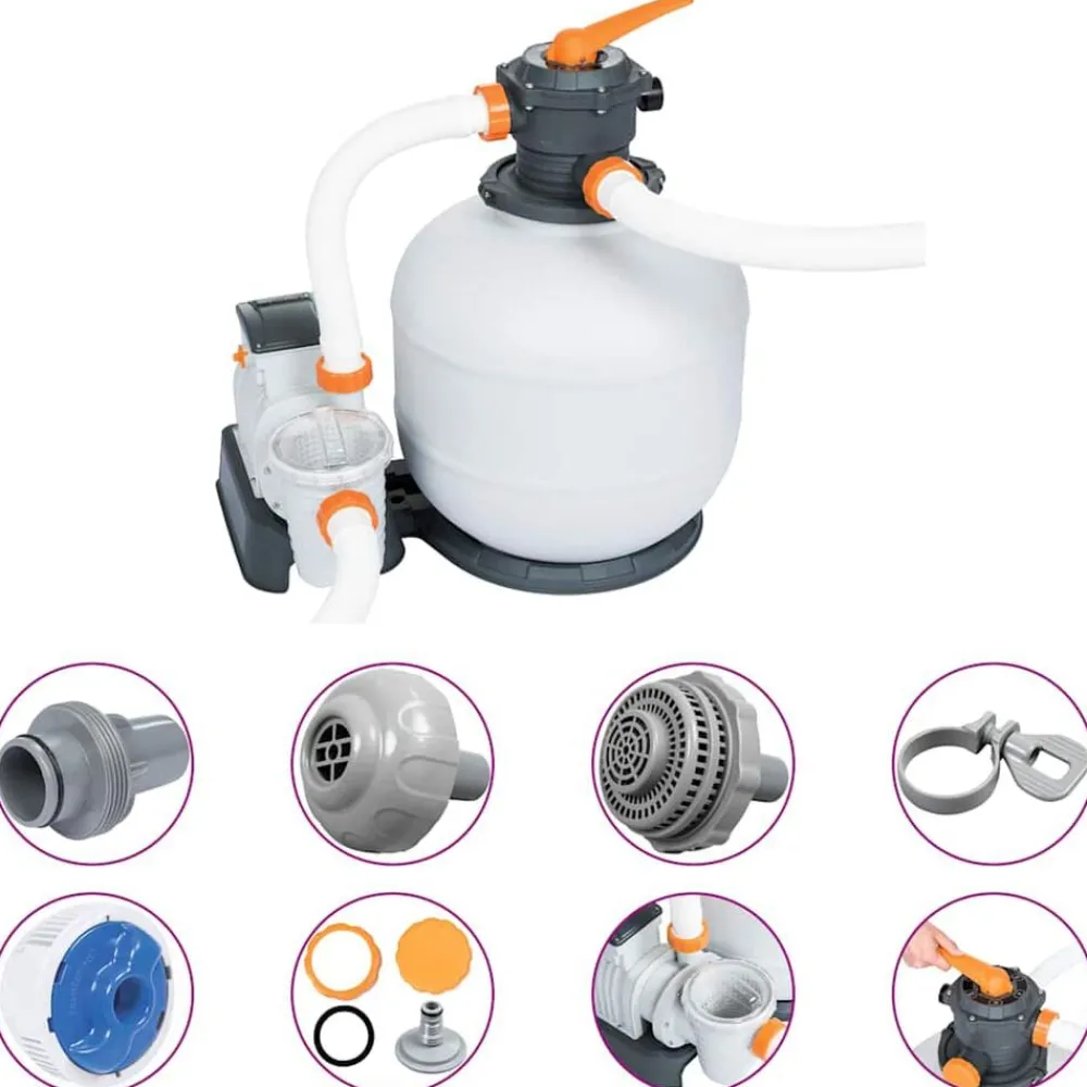 Bestway Zandfilterpomp Flowclear 8327 L/u>vidaXL Outlet