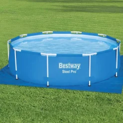 Zwembaden & Spa'S*vidaXL Bestway Zwembadgrondzeil Flowclear 335x335 cm