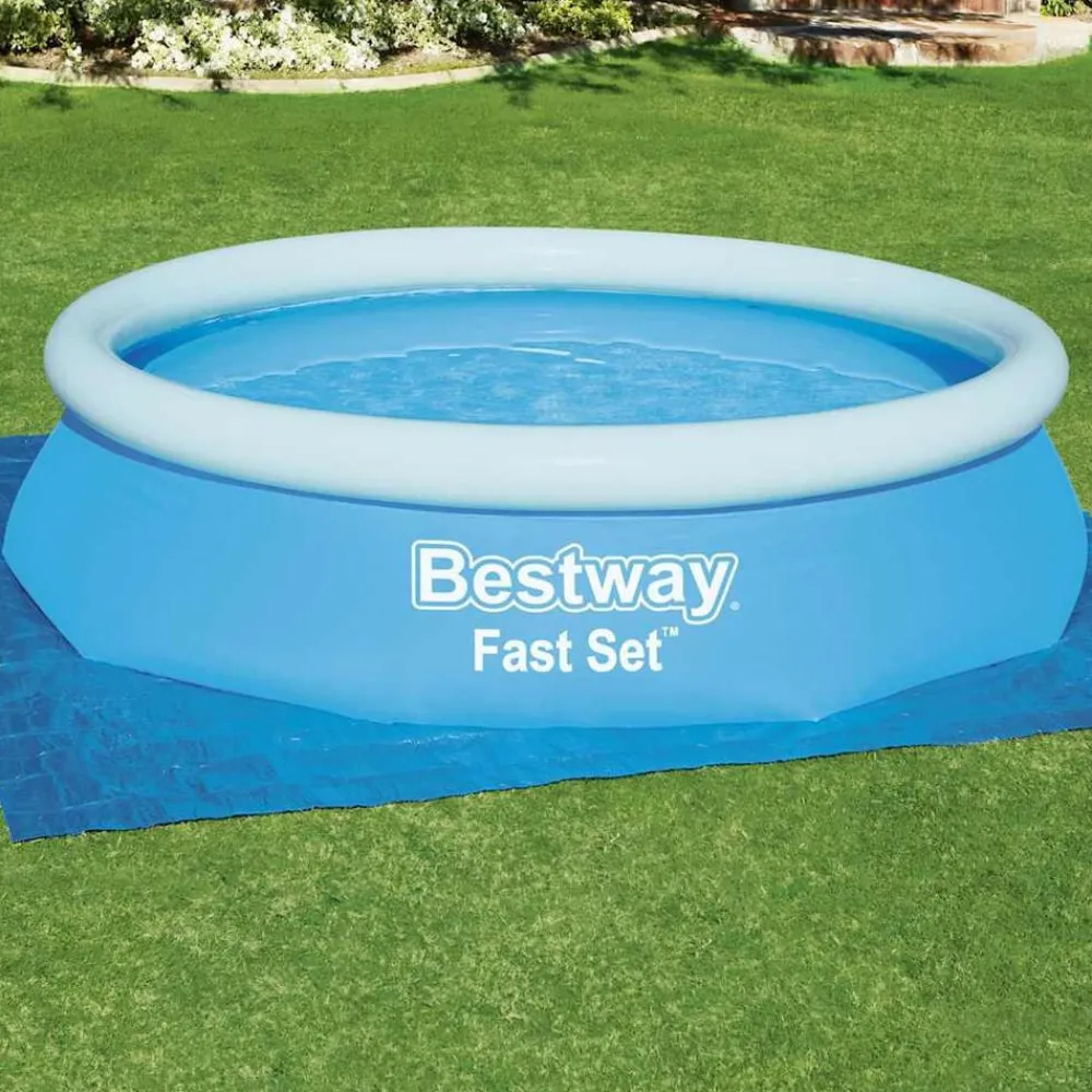 Zwembaden & Spa'S*vidaXL Bestway Zwembadgrondzeil Flowclear 335x335 cm