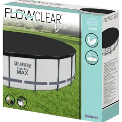 Zwembaden & Spa'S*vidaXL Bestway Zwembadhoes Flowclear Fast Set 555 cm