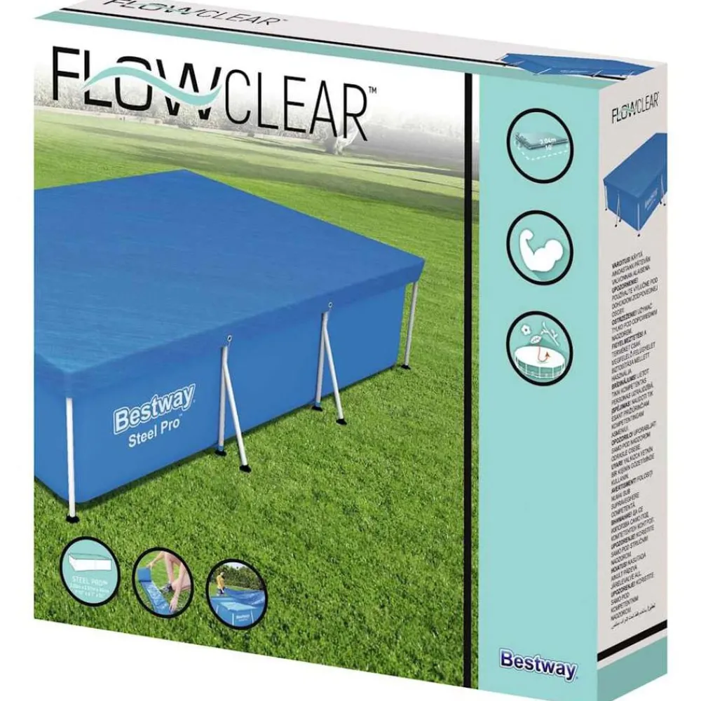 Zwembaden & Spa'S*vidaXL Bestway Zwembadhoes Flowclear 304x205x66 cm