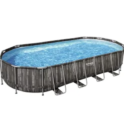 Bestway Zwembadset ovaal 7,32x3,66x1,22 m><noscript><img width=