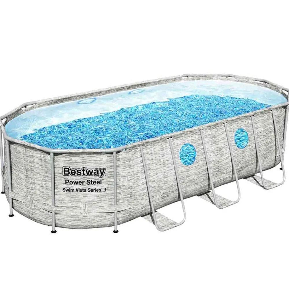 Bestway Zwembadset Power Steel Swim Vista Series 549x274x122 cm>vidaXL Best