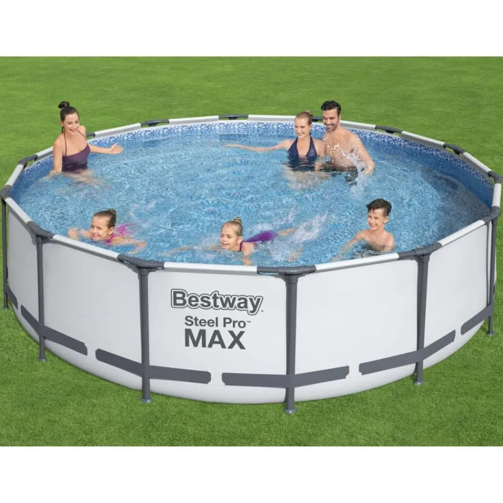 Zwembaden & Spa'S*vidaXL Bestway Zwembadset Steel Pro MAX 427x107 cm