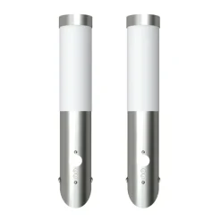 Buitenlamp RVS Enego met sensor (2 stuks)>vidaXL Sale