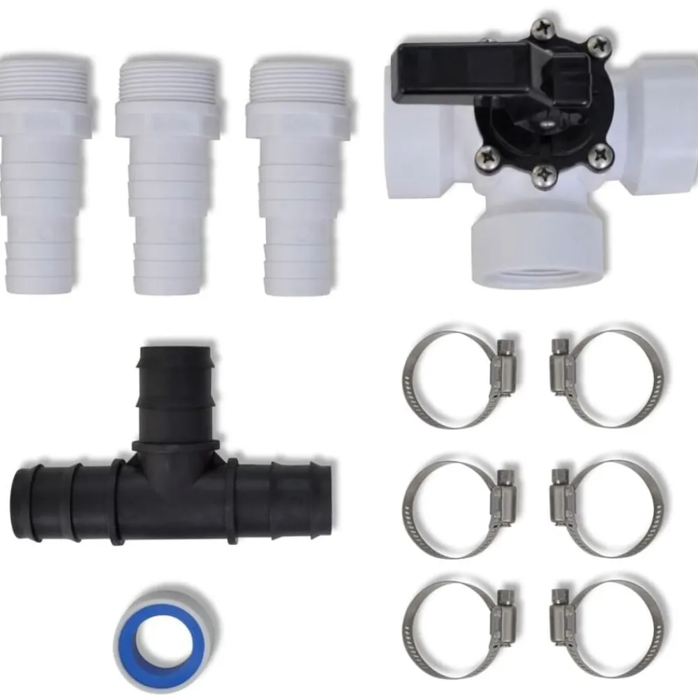 Zwembaden & Spa'S*vidaXL Bypass kit voor zonnecollectoren zwembad
