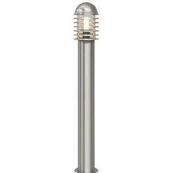 Verlichting*vidaXL Cilindervormige RVS LED tuinlamp