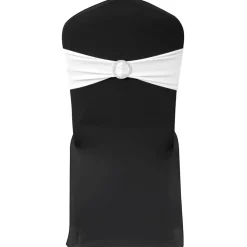 Woon- & Tuinaccessoires*vidaXL Decoratief stoellint met een diamant 25 stuks Wit