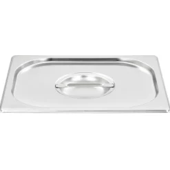 Keuken & Eetkamer*vidaXL Deksels 2 st voor GN 1/2 schalen roestvrij staal