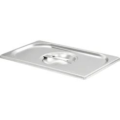 Keuken & Eetkamer*vidaXL Deksels 4 st voor GN 1/4 schalen roestvrij staal