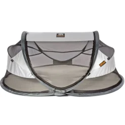 Meubelen Voor Baby'S & Peuters*vidaXL DERYAN Babyreisbedje pop-up met klamboe Luxe kleurig Zilver
