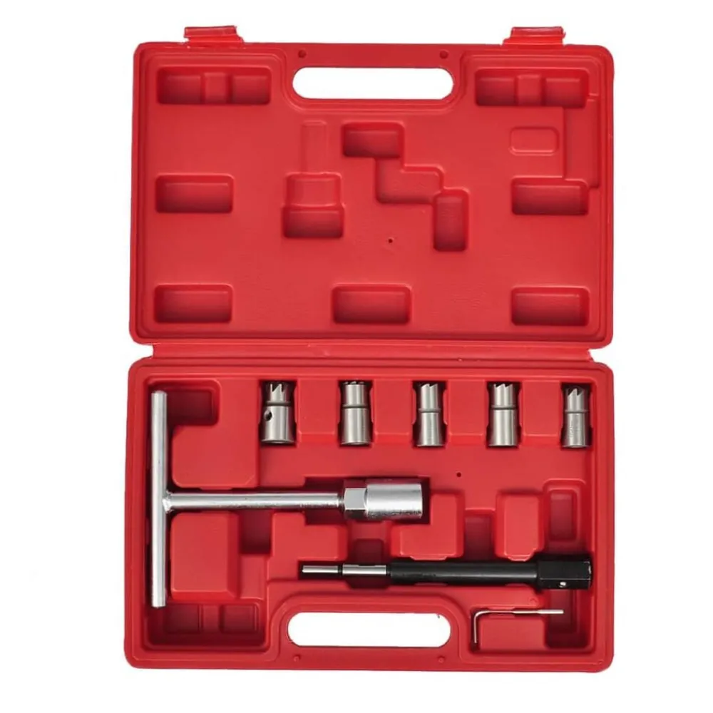 Garageuitrusting & Gereedschap*vidaXL Diesel verstuiver onderhoudsset 7-delig