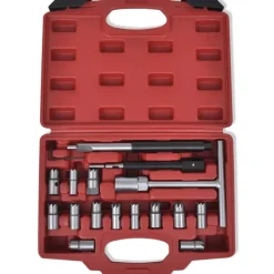 Diesel verstuiverzitting onderhoudsset (17-delig)><noscript><img width=