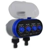 Tuin & Gazon*vidaXL Elektrische Irrigatie watertimer (2 uitgangen)