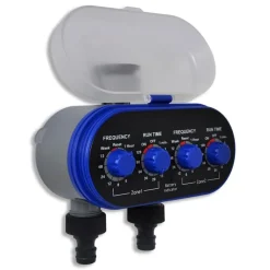 Tuin & Gazon*vidaXL Elektrische Irrigatie watertimer (2 uitgangen)