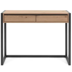 Tafels*vidaXL Finori Wandtafel Denver 44 artisan eikenkleurig en antracietgrijs