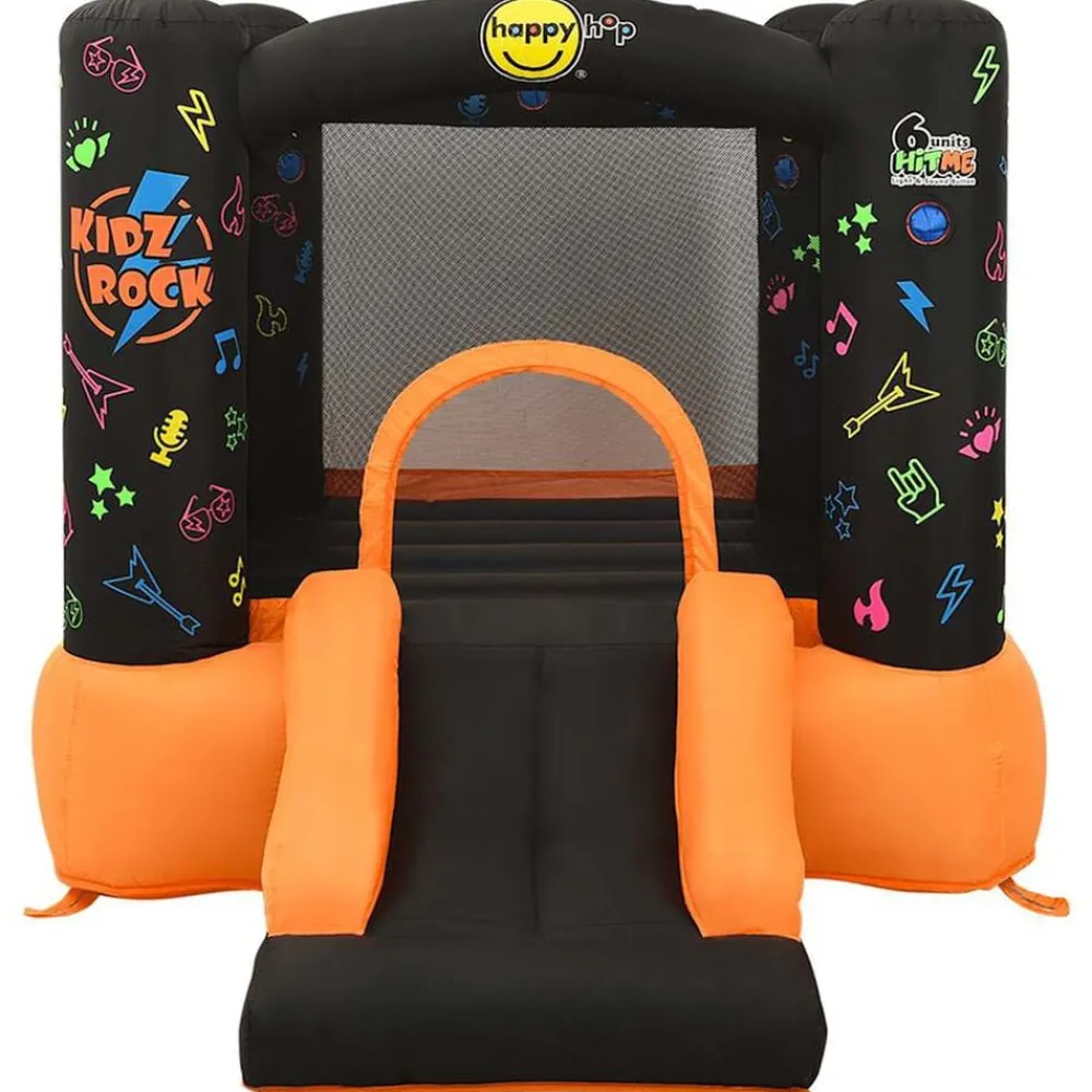 Happy Hop Springkussen met glijbaan 210x280x170 cm PVC>vidaXL Discount