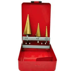 Gereedschapaccessoires*vidaXL HSS getrapte boorset 3-delig
