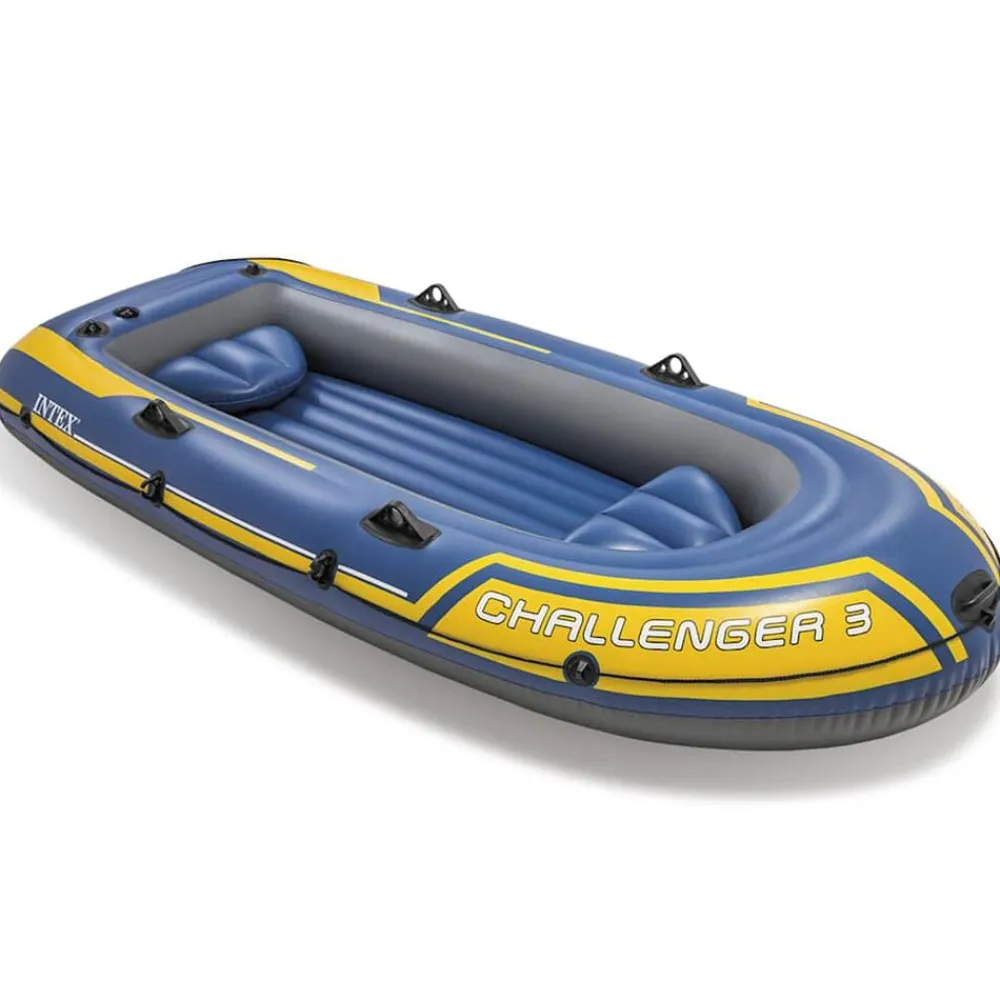 Intex Challenger 3 Opblaasboot met roeispanen en pomp 68370NP>vidaXL Sale