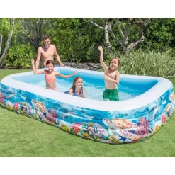 Intex Familezwembad Swim Center oceaanleven ontwerp 305x183x56 cm>vidaXL Outlet