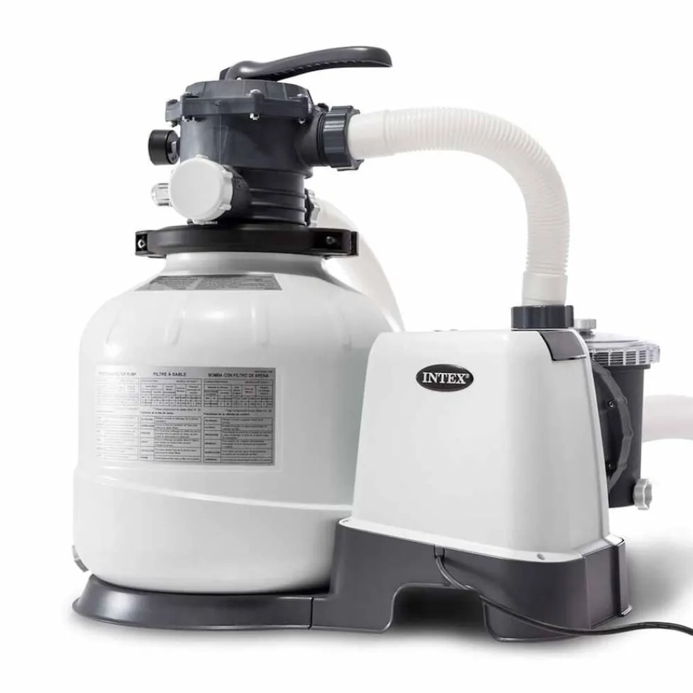 Zwembaden & Spa'S*vidaXL Intex Krystal Clear Zandfilterpomp 10,5 m³/u 26648GS
