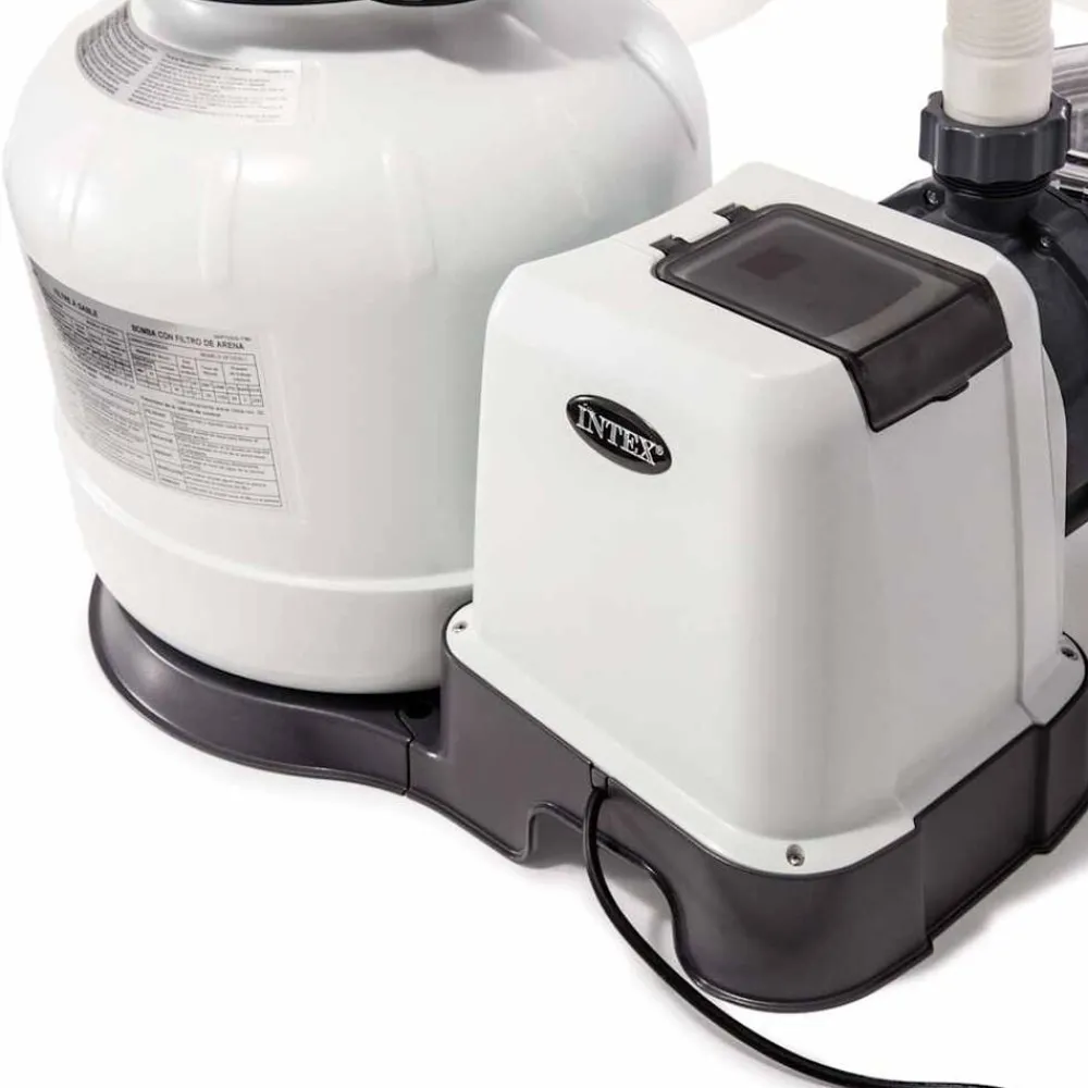 Zwembaden & Spa'S*vidaXL Intex Krystal Clear Zandfilterpomp 10,5 m³/u 26648GS