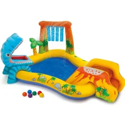 Intex Opblaaszwembad Dinosaur Play Center 249x191x109 cm 57444NP>vidaXL Best