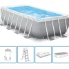 Zwembaden & Spa'S*vidaXL Intex Prism Frame Zwembadset rechthoekig 488x244x107 cm 26792GN
